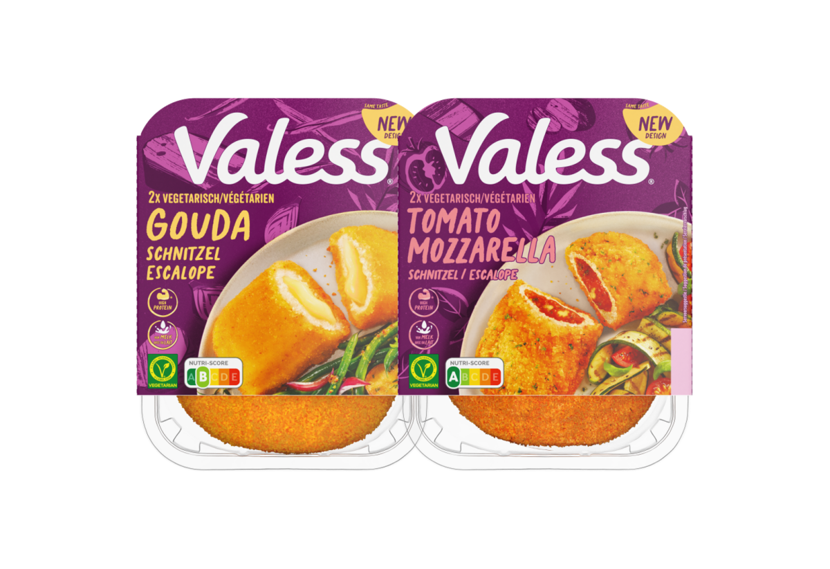 Valess Escalope Gouda et Valess Tomato Mozzarella