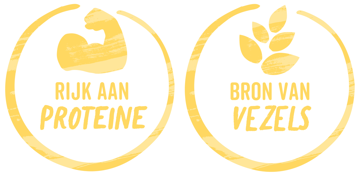 Valess iconen voor rijk aan proteine en bron van vezels.png