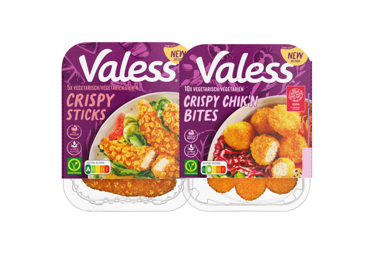 Valess crispy bites en crispy sticks