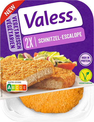 Valess 552Valess Schnitzel met American coleslaw en aardappeltjes uit de oven