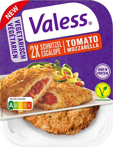 Valess 562Valess Tomato Mozzarella Schnitzel met panzanella