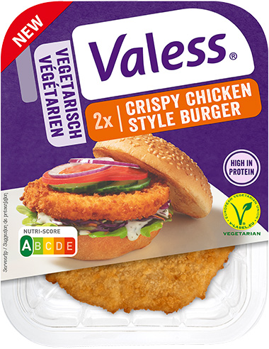 Valess 2393Burgers façon poulet pané signés Valess